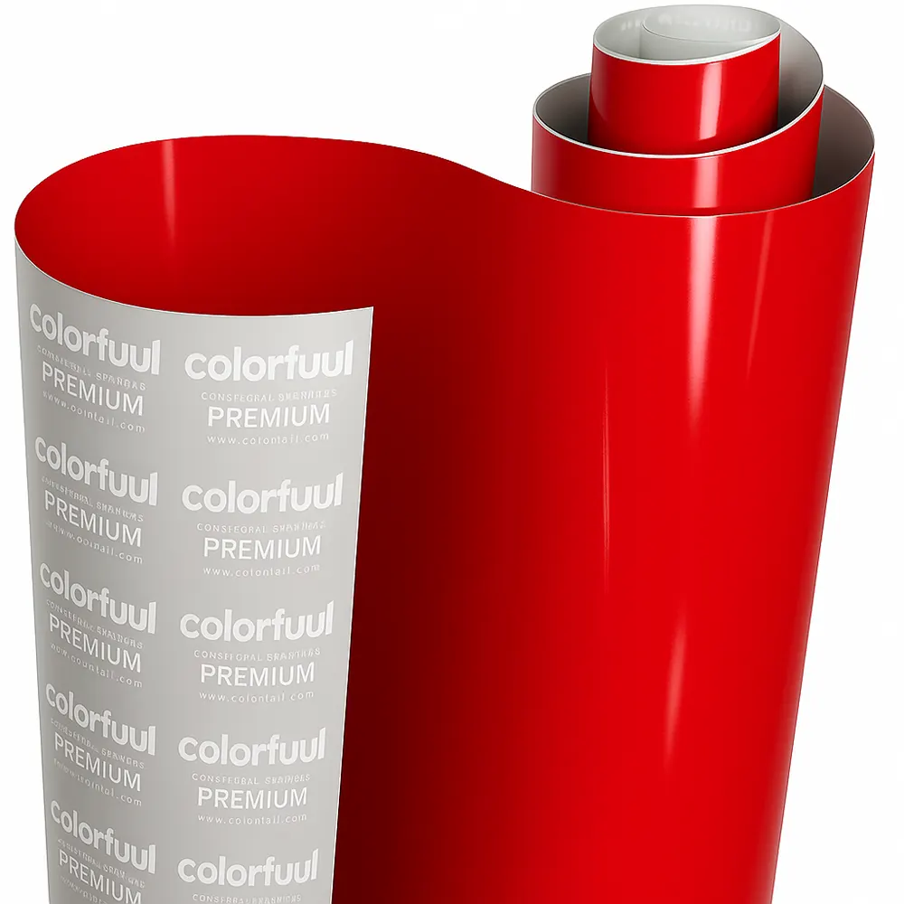 Candy Red Ultra Glans Vinyl Autowrap