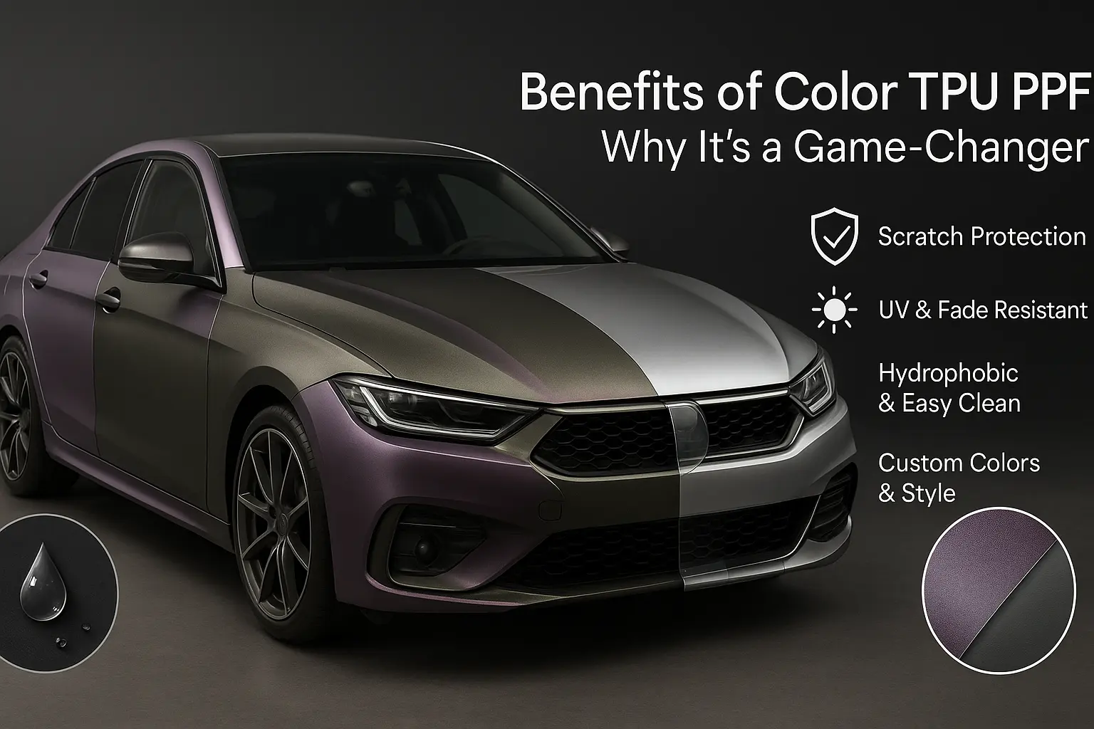 Voordelen van Color TPU PPF