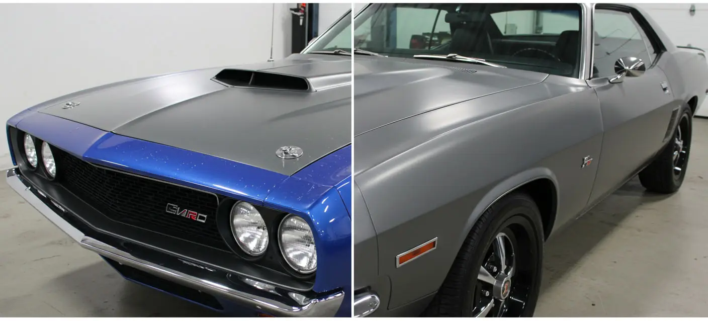 Gekleurde PPF versus vinylfolie