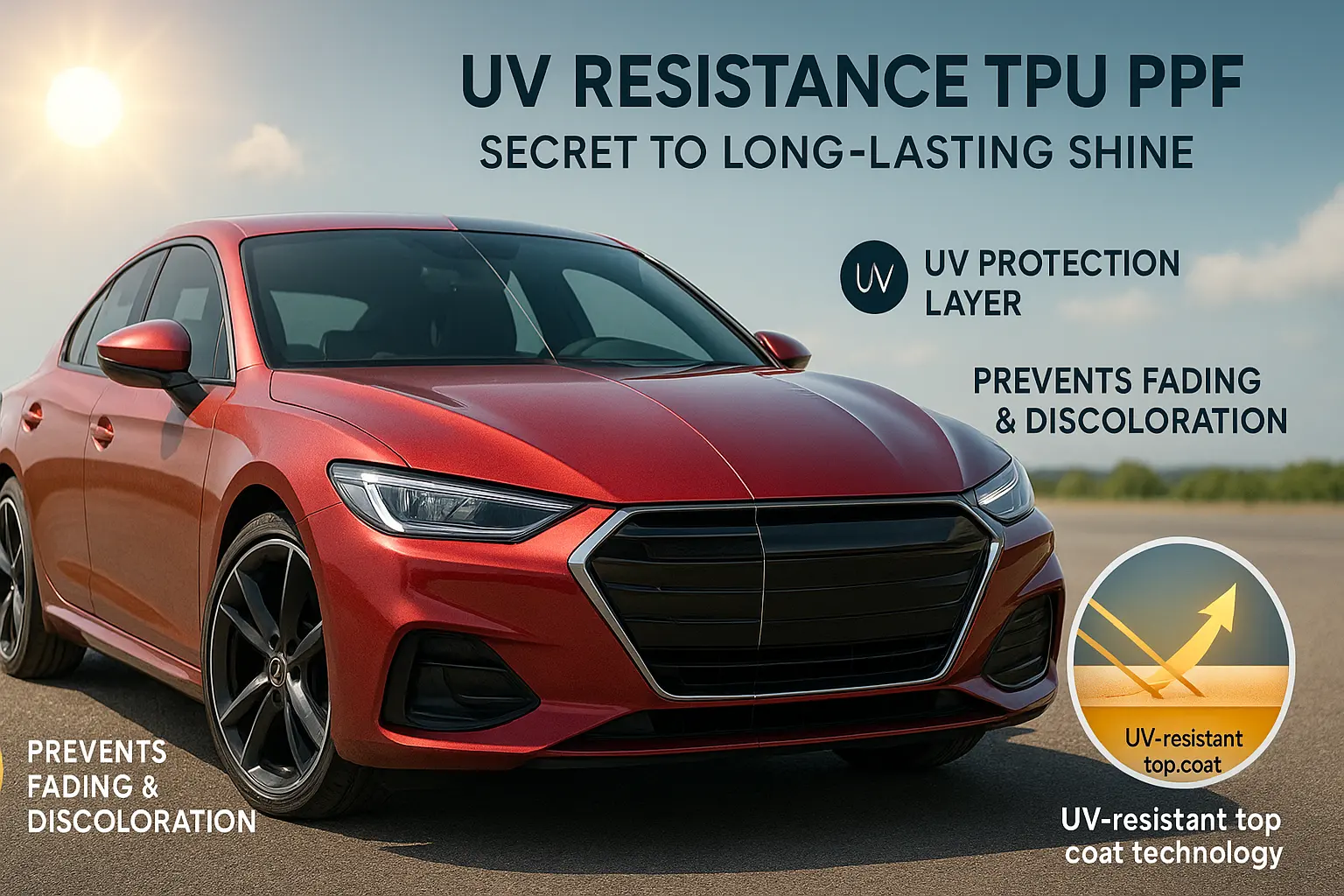 UV-weerstand TPU PPF