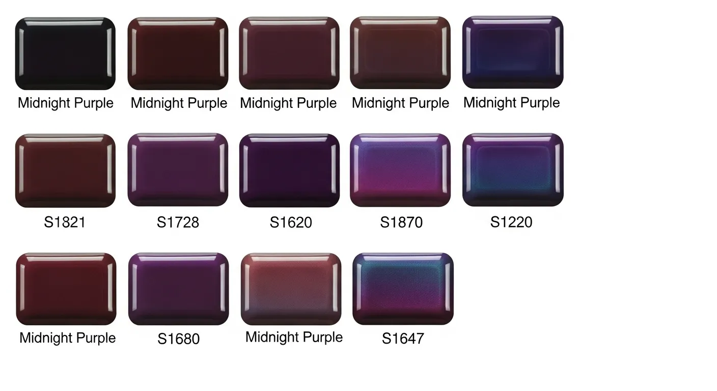 Midnight Purple Paint Codes