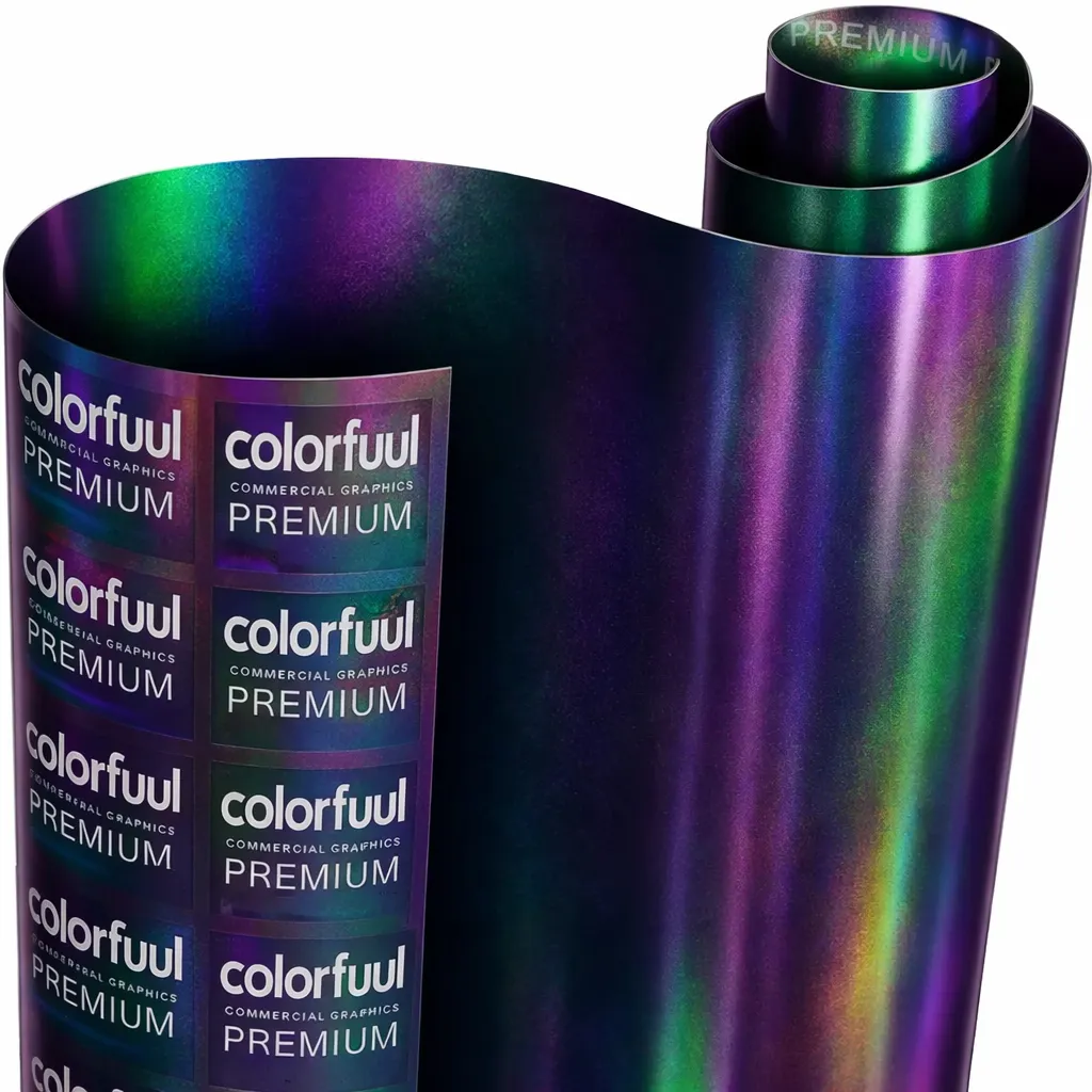 Purple Green Iridescent