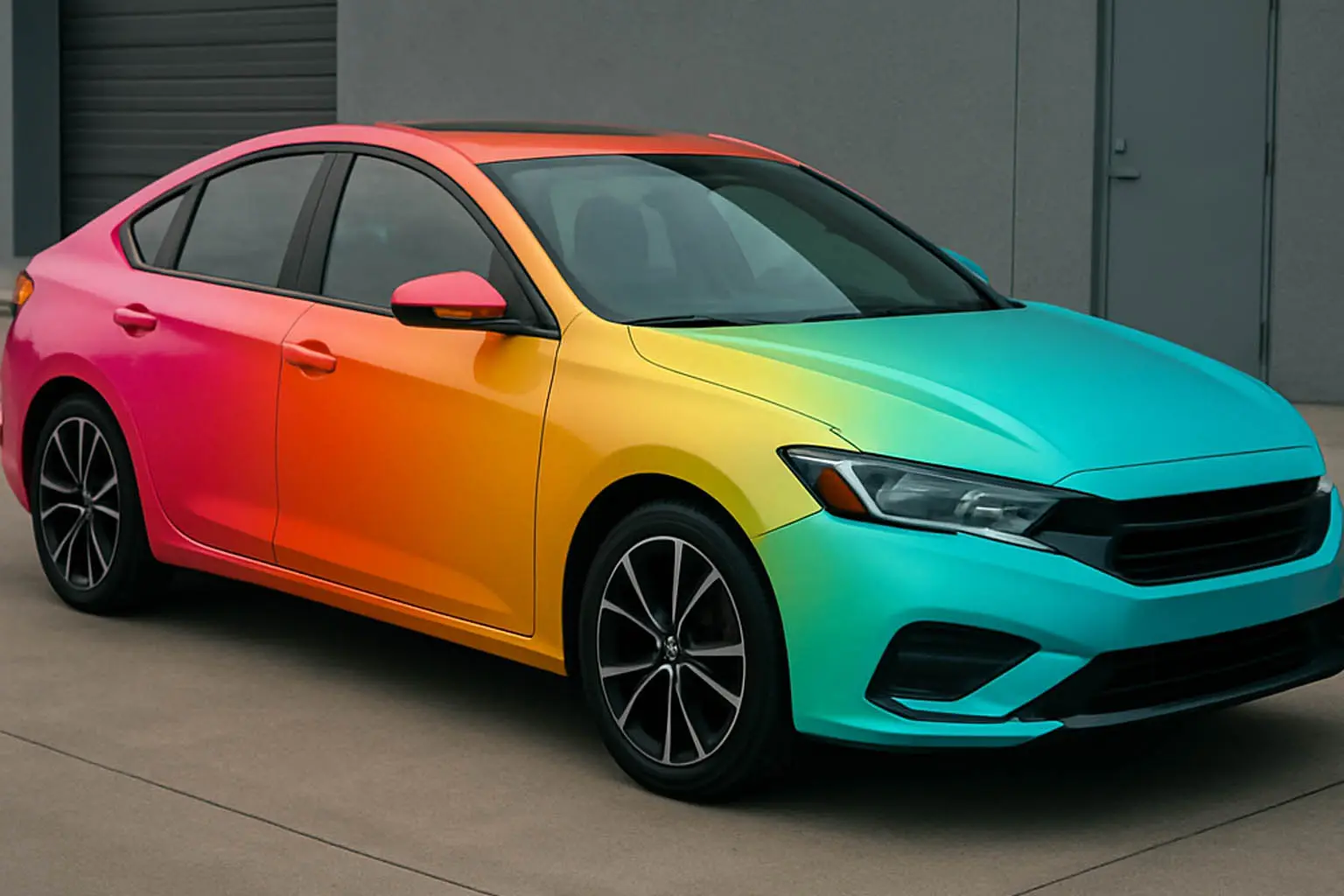Exploring the Benefits of Gradient Vinyl Wrap