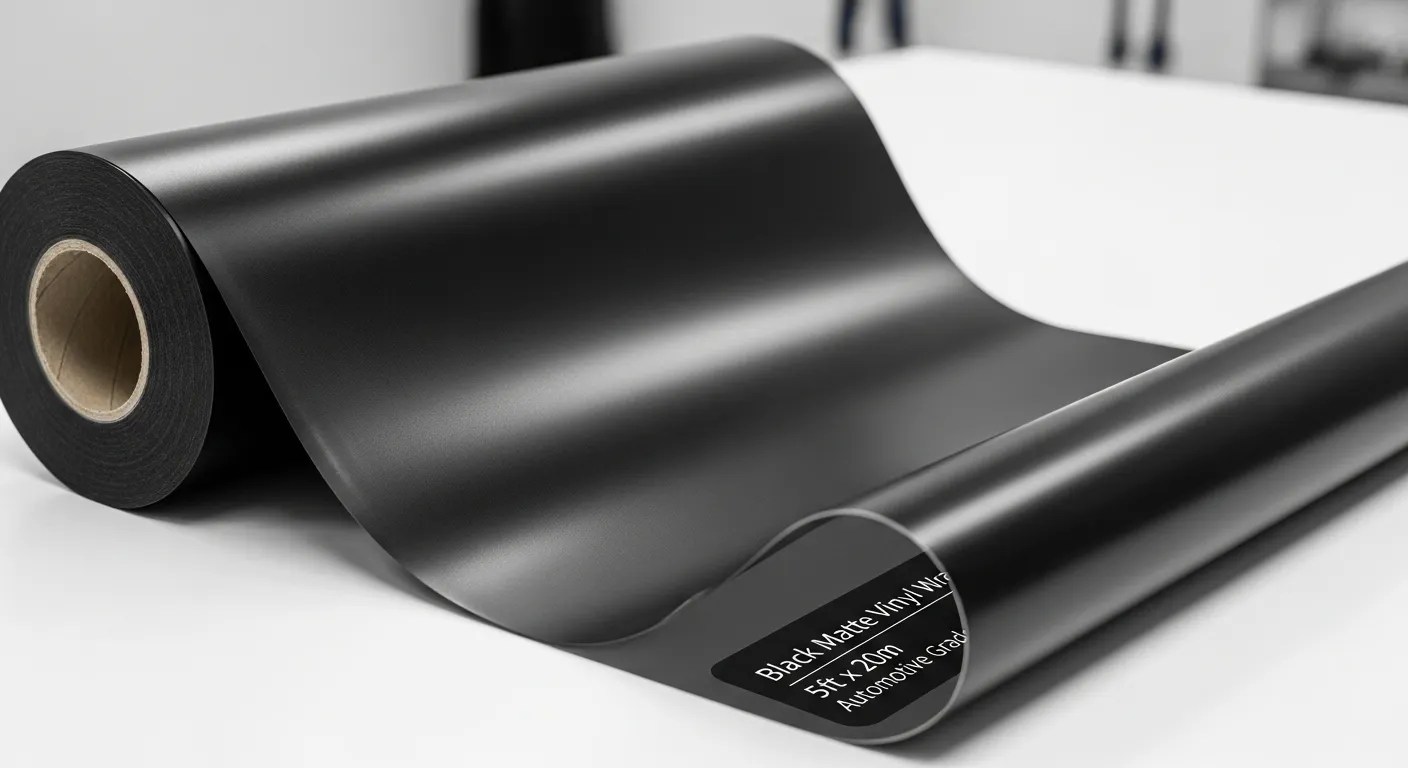 What Is Black Matte Vinyl Wrap