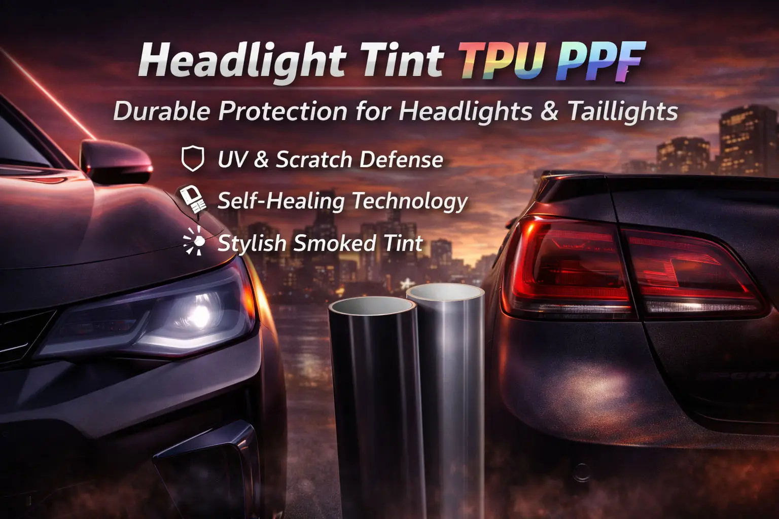 Headlight Tint TPU Paint Protection Film: Style, Safety, and Long-Term Protection